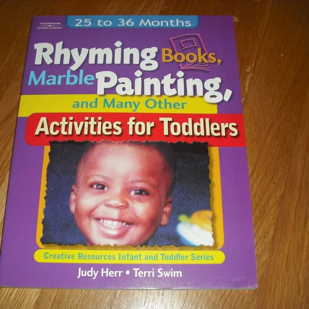 Rhyming Books, Marble Painting, and Many Other Activities for Toddlers by Herr